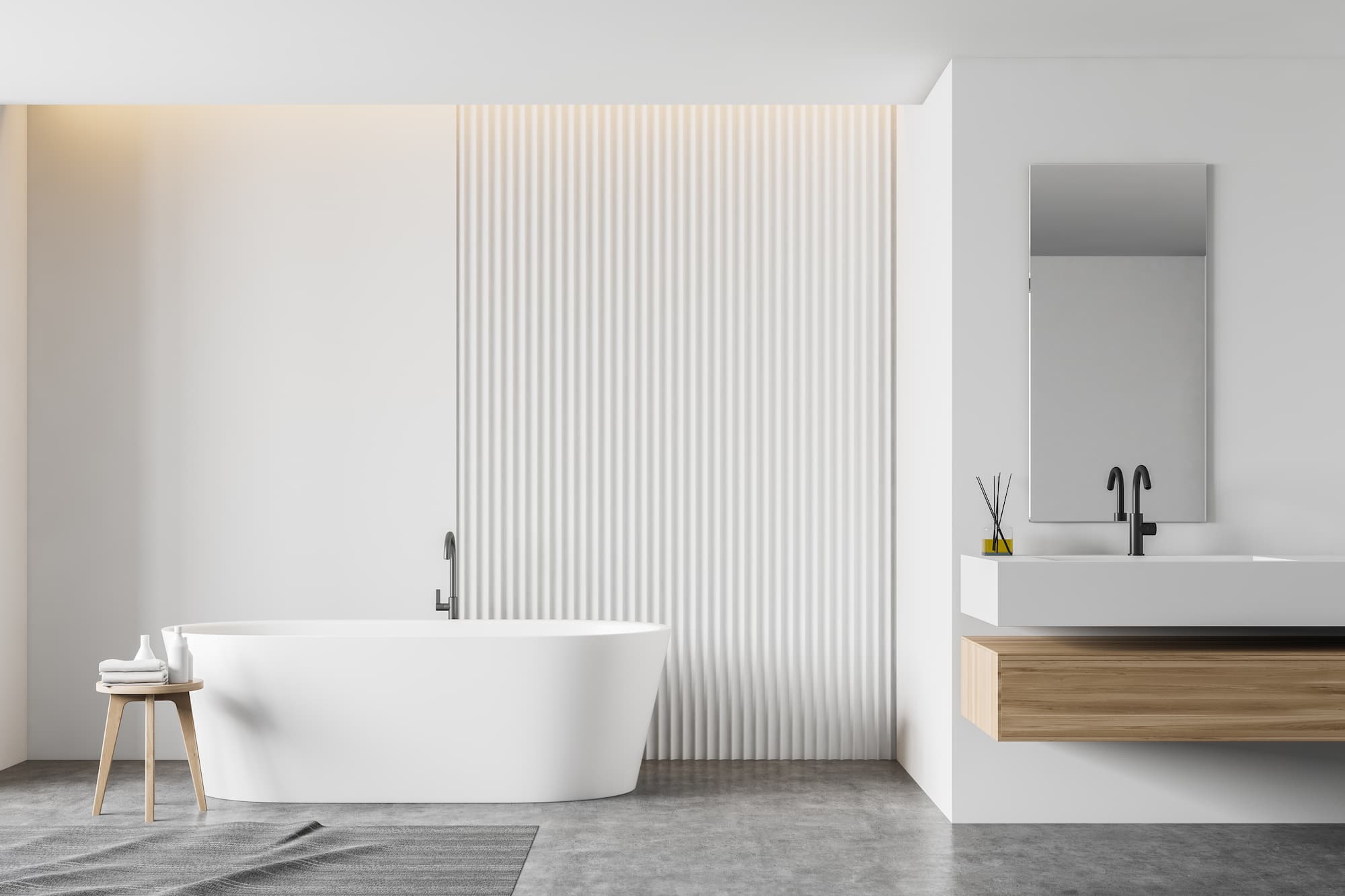 INSTALLER_ BAIGNOIRE_INDEPENDANTE | SaniCosi Que considérer avant d’installer une baignoire indépendante ? Wittenheim
